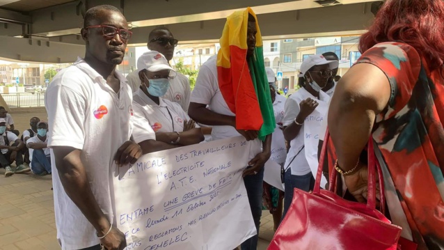 L’Amicale des Travailleurs de l’Electricité (ATE) en grève de la faim L’Amicale des Travailleurs de l’Electricité (ATE) en grève de la faim