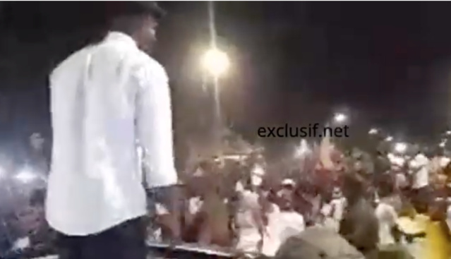 Ziguinchor, Sonko draine une foule et esquisse des pas de danse (Vidéo)