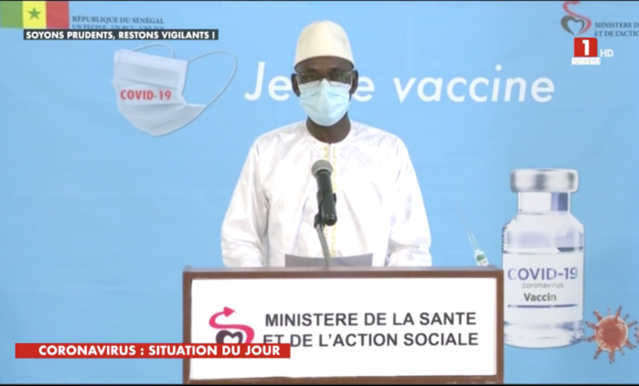 SÉNÉGAL : 2 nouveaux cas testés positifs au coronavirus, 8 nouveaux guéris, 1 nouveau décès et 4 cas graves en réanimation.