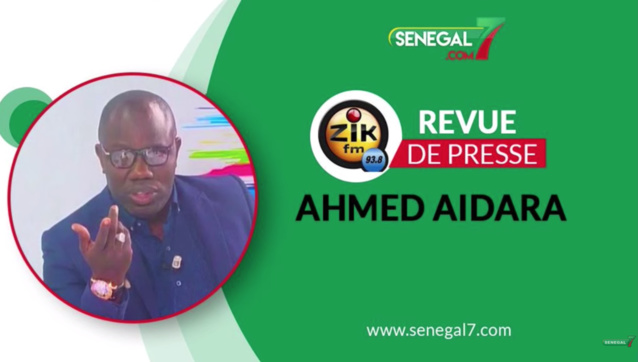 Revue de Presse (Wolof) de Zik Fm du mardi 26 Octobre 2021 avec Ahmed Aidara