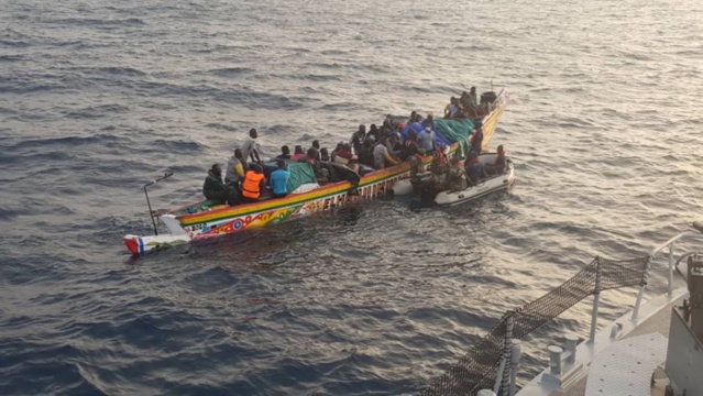 Émigration clandestine : 33 sénégalais à bord d’une pirogue à destination de l’Espagne disparaissent en mer.