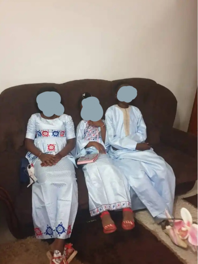 Arrêt sur image- Feu le Dr Falla Paye posant avec ses trois enfants qu'il aurait "himself" tué