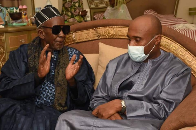 DERNIÈRE MINUTE- Le Khalif de Médina Baye reçoit Barthelemy Dias DERNIÈRE MINUTE- Le Khalif de Médina Baye reçoit Barthelemy Dias