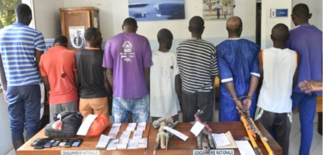 ​Thiès: La gendarmerie saisit un butin à faire pâlir les gros caïds