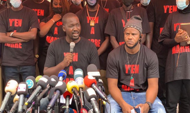Y’EN A MARRE ANNONCE LA LIBÉRATION DE THIERNO AMADOU DIALLO