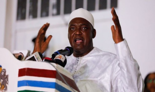Gambie: Après sa réélection, Adama Barrow appelle à l'unité Gambie: Après sa réélection, Adama Barrow appelle à l'unité