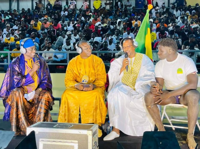 Drapeau Mame Boye DIAO- Les images exclusives Drapeau Mame Boye DIAO- Les images exclusives