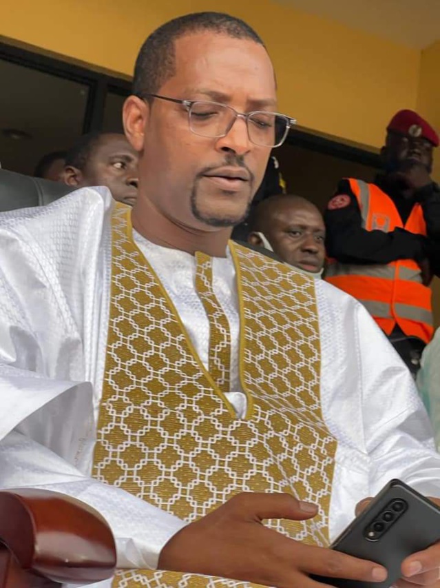 Drapeau Mame Boye DIAO- Les images exclusives Drapeau Mame Boye DIAO- Les images exclusives