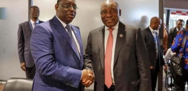 Coopération Sénégal-Afrique du Sud : Macky Sall et Cyril Ramaphosa s’engagent à booster les échanges Coopération Sénégal-Afrique du Sud : Macky Sall et Cyril Ramaphosa s’engagent à booster les échanges