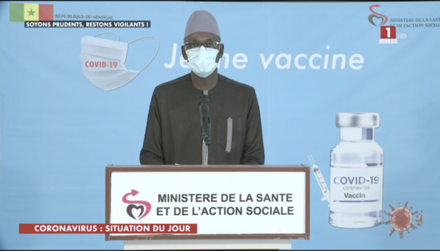 SÉNÉGAL : 7 nouveaux cas testés positifs au coronavirus, 8 nouveaux guéris, aucun nouveau décès et 2 cas graves en réanimation.