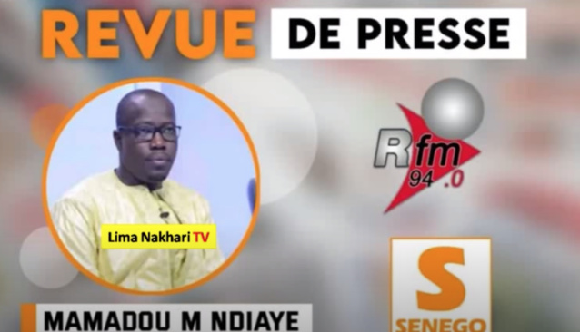 Revue de Presse (Wolof) Rfm du Lundi 20 Décembre 2021 Par Mamadou Mouhamed Ndiaye