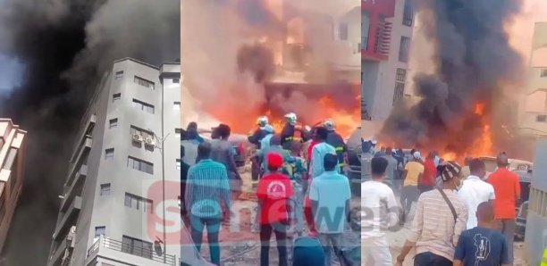 [Vidéo] EMG : Un incendie s’est déclaré dans le garage
