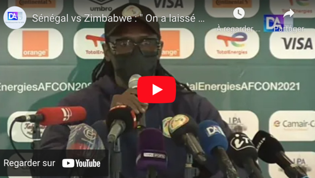 Sénégal vs Zimbabwe : "On a laissé 9 soldats derrière nous... Nous attendons toujours Pape Matar, Bamba Dieng et Cie..." (Aliou Cissé) Sénégal vs Zimbabwe : "On a laissé 9 soldats derrière nous... Nous attendons toujours Pape Matar, Bamba Dieng et Cie..." (Aliou Cissé)