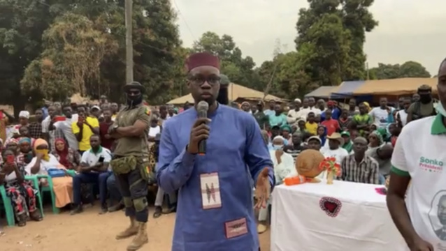 À Niaguis, Ousmane Sonko prévient : « D’ici 5 ans, vous serez des étrangers chez vous, si ... » À Niaguis, Ousmane Sonko prévient : « D’ici 5 ans, vous serez des étrangers chez vous, si ... »