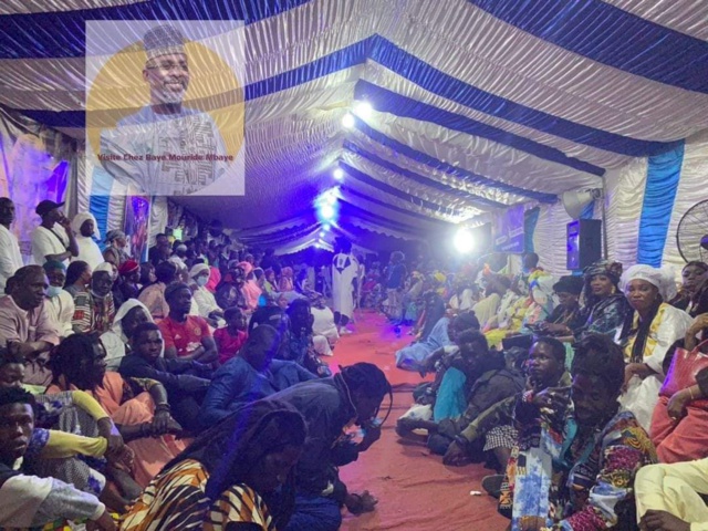 Médina : Les "Baye Fall" déroulent le tapis rouge pour le candidat  de la coalition BBY Cheikh Ba (Images exclusives)