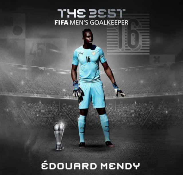 Trophée FIFA The Best : Édouard Mendy désigné meilleur gardien de l'année ! Trophée FIFA The Best : Édouard Mendy désigné meilleur gardien de l'année !