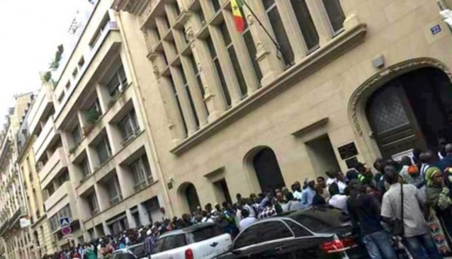 Le consulat du SÉNÉGAL à PARIS à l’arrêt-  Internet coupé, le consul et les employés désertent...