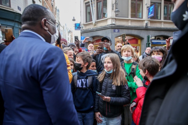 Bruxelles: le Président Macky Sall est arrivé pour les besoins du Sommet Europe Afrique.