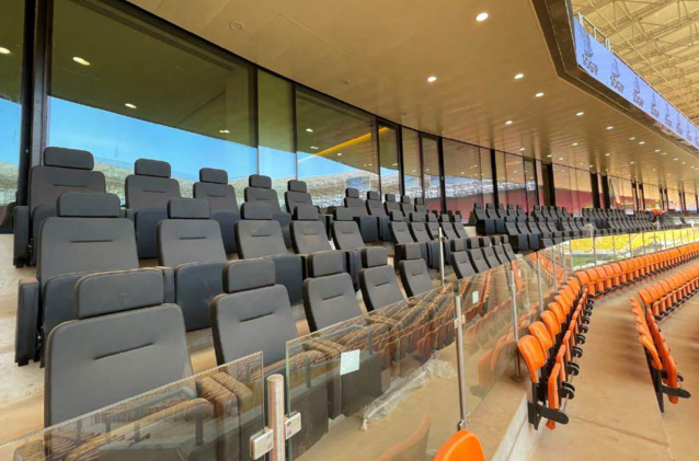 Les images exclusives du nouveau Stade du Sénégal, un site d'excellence avec cerise sur le gâteau une salle de VAR, des zones VIP, loges d'honneur... Les images exclusives du nouveau Stade du Sénégal, un site d'excellence avec cerise sur le gâteau une salle de VAR, des zones VIP, loges d'honneur...