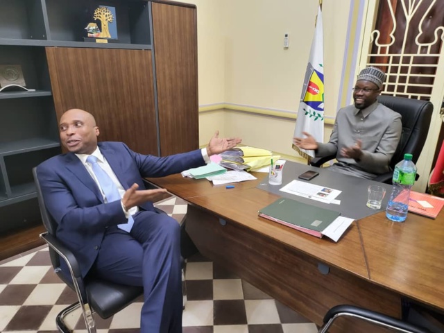 L'édile de Ziguinchor, Ousmane Sonko, a rendu visite à son collègue Barthélémy Dias