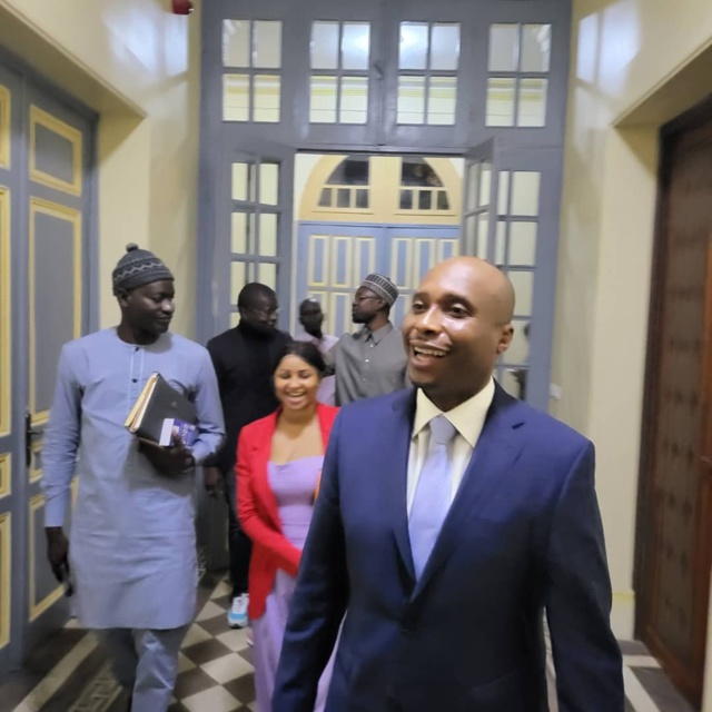 L'édile de Ziguinchor, Ousmane Sonko, a rendu visite à son collègue Barthélémy Dias L'édile de Ziguinchor, Ousmane Sonko, a rendu visite à son collègue Barthélémy Dias