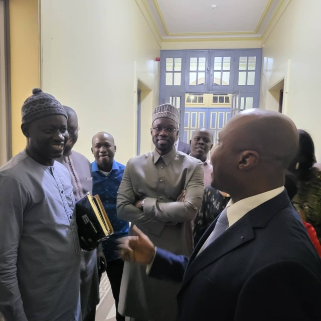 L'édile de Ziguinchor, Ousmane Sonko, a rendu visite à son collègue Barthélémy Dias
