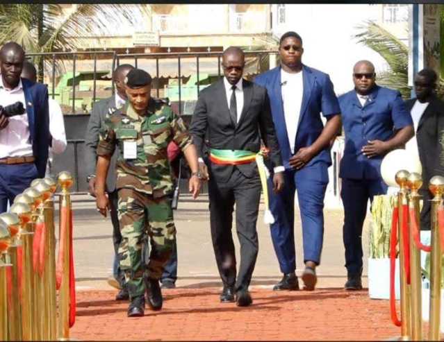 FÊTE DU 4 AVRIL- La réaction du maire de Ziguinchor, Ousmane Sonko FÊTE DU 4 AVRIL- La réaction du maire de Ziguinchor, Ousmane Sonko