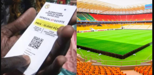 Vente de billets : 600 millions F CFA de recettes lors du match Sénégal-Égypte