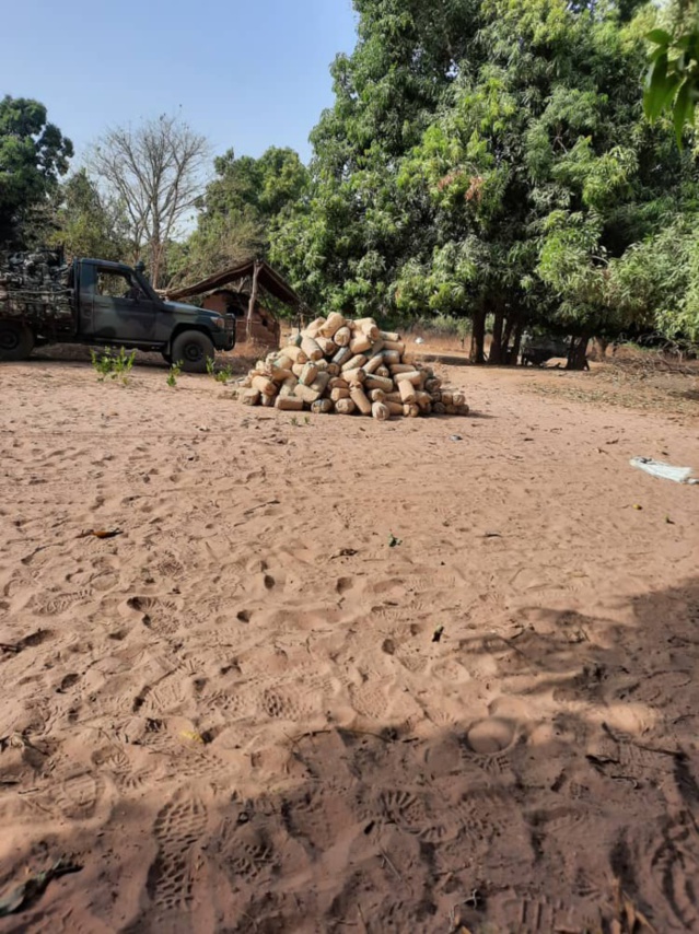 L'Armée frappe encore au coeur la faction Mfdc de Paul Bassène: une hallucinante saisie de Yamba (photos)