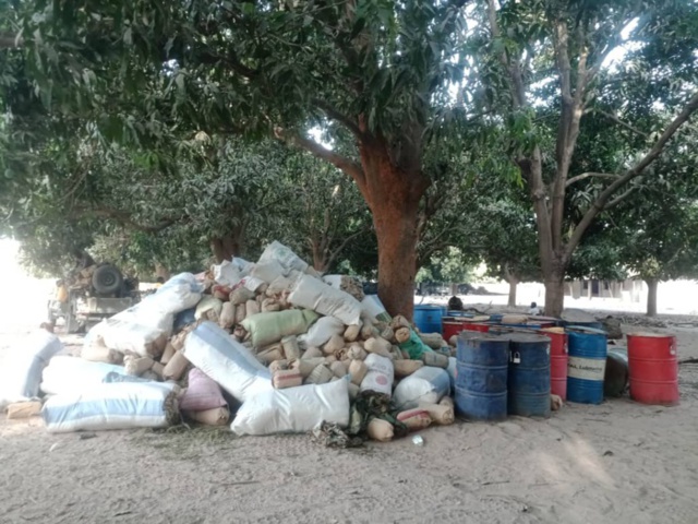 Démantèlement des bases du Mfdc par l’armée : Les images des bases de Niombolong et Médiadia.
