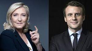 PRÉSIDENTIELLE 2022 - INTENTIONS DE VOTE AU SECOND TOUR : 54% POUR EMMANUEL MACRON, 46% POUR MARINE LE PEN