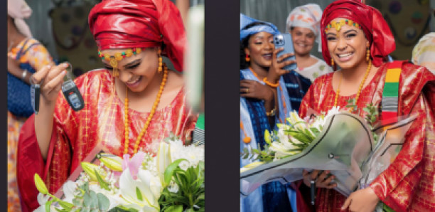 Carnet blanc : La top modèle Marie Louise Diaw, a dit oui au footballeur Pape Abdou Cissé (Photos) Carnet blanc : La top modèle Marie Louise Diaw, a dit oui au footballeur Pape Abdou Cissé (Photos)