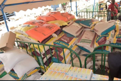 Journée de Solidarité Ramadan par la DISTRIBUTION DE KITS ALIMENTAIRES Mamadou Diagne  SY MBENGUE « gâte » les populations de Tivaouane