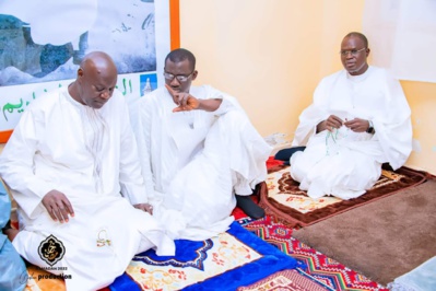Ramadan 2022: Visite Khalifa SALL a Touba chez le Khalif General des Mourides ce 26 Avril (Images)
