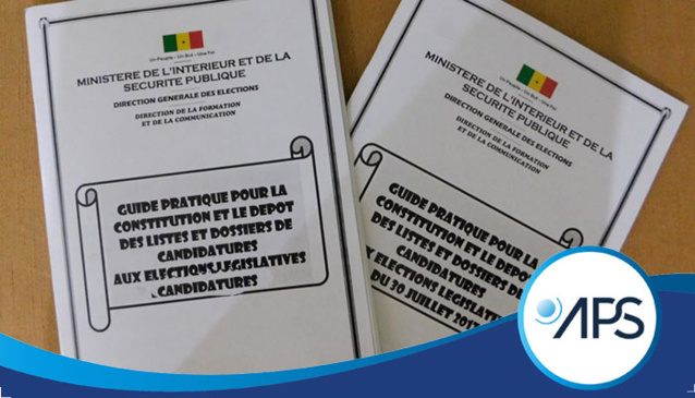 LÉGISLATIVES : LE DÉPÔT DES DOSSIERS DE CANDIDATURE FIXÉ DU 6 AU 8 MAI LÉGISLATIVES : LE DÉPÔT DES DOSSIERS DE CANDIDATURE FIXÉ DU 6 AU 8 MAI