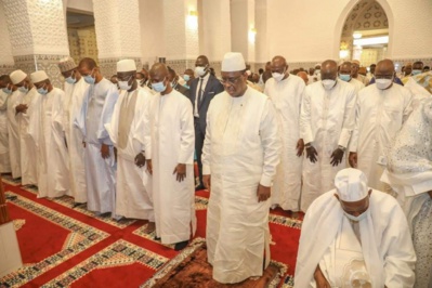 Les images de l'inauguration de la grande mosquée de Blanchot rénovée