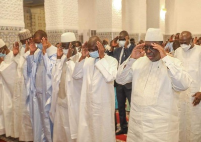 Les images de l'inauguration de la grande mosquée de Blanchot rénovée