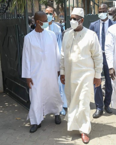 Les images de l'inauguration de la grande mosquée de Blanchot rénovée Les images de l'inauguration de la grande mosquée de Blanchot rénovée