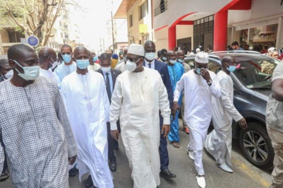 Les images de l'inauguration de la grande mosquée de Blanchot rénovée Les images de l'inauguration de la grande mosquée de Blanchot rénovée