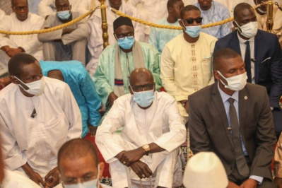 Les images de l'inauguration de la grande mosquée de Blanchot rénovée