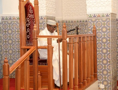 Les images de l'inauguration de la grande mosquée de Blanchot rénovée
