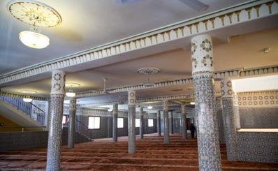 Les images de l'inauguration de la grande mosquée de Blanchot rénovée