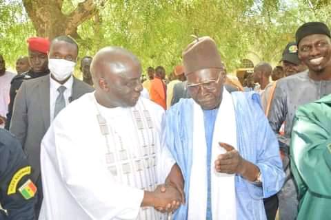 Korité 2022: Le Président Idrissa Seck  à la  grande mosquée Moussanté de Thies .