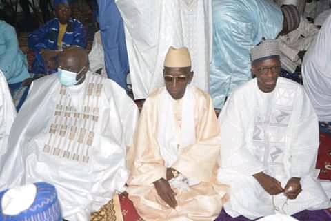 Korité 2022: Le Président Idrissa Seck  à la  grande mosquée Moussanté de Thies .