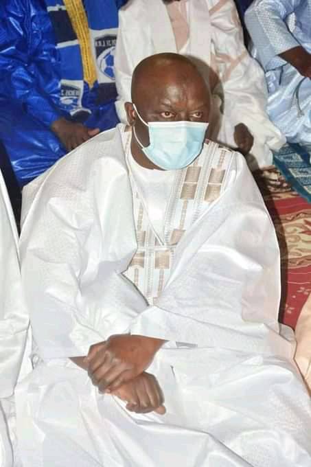 Korité 2022: Le Président Idrissa Seck  à la  grande mosquée Moussanté de Thies .