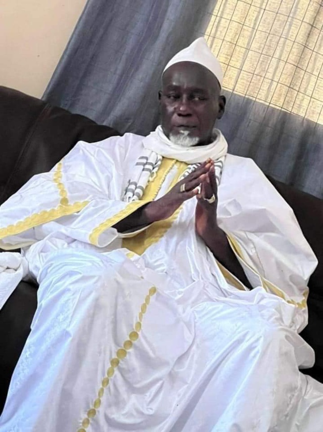 Touba- M'backé : Mal-en-point, Moustapha Cissé Lo reçoit la visite de son marabout Serigne Moussa Nawél  Mbacké