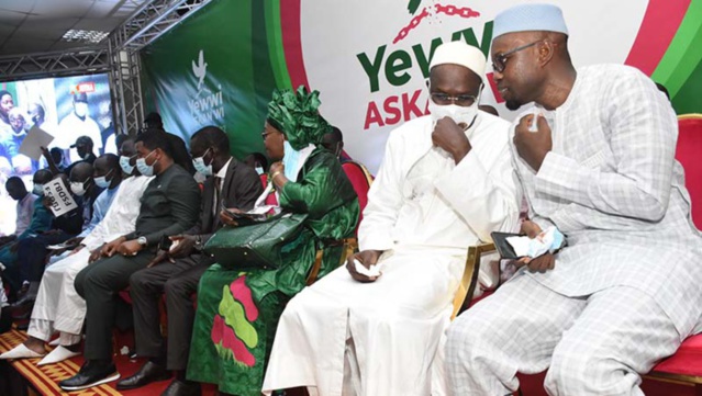 Yewwi : Sonko tête de liste nationale, découvrez les positions de Guirassy, Aida Mbodj, Gackou ou encore Habib Sy Yewwi : Sonko tête de liste nationale, découvrez les positions de Guirassy, Aida Mbodj, Gackou ou encore Habib Sy