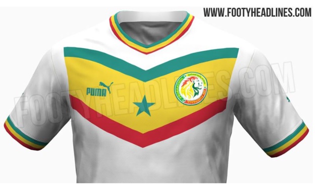 Coupe du monde 2022 : Fuite du maillot domicile du Sénégal Coupe du monde 2022 : Fuite du maillot domicile du Sénégal