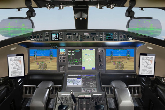 Voici le jet Global 8000 de Bombardier, l'avion le plus rapide depuis le Concorde qui comprend un grand dressing, une cuisine, un coin