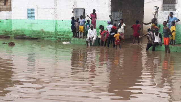 Inondations : Taïba Niassène complètement engloutie par les eaux de pluie (photos). Inondations : Taïba Niassène complètement engloutie par les eaux de pluie (photos).